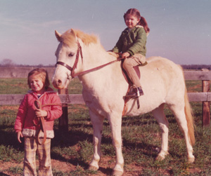 Anne and Lynn with Whimsey
